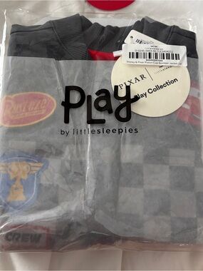 Little Sleepies Disney Pixar Piston Cup Bomber Jacket 4T